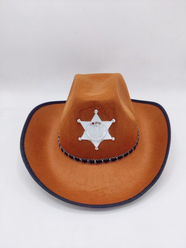 Sheriff Cowboy Hat for Kids and Costume Parties