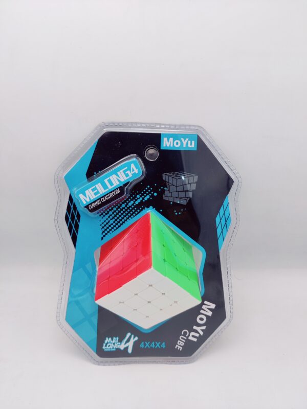 MoYu Meilong 4x4 Speed Cube – Lightweight Stickerless Puzzle for Advanced Solvers