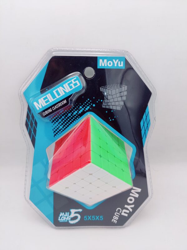 MoYu Meilong 5x5 Speed Cube – High-Precision Stickerless Puzzle for Advanced Solvers