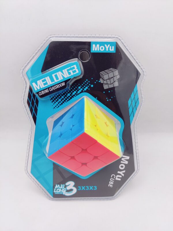 MoYu Meilong 3x3 Speed Cube – Lightweight Stickerless Puzzle for Smooth Solving