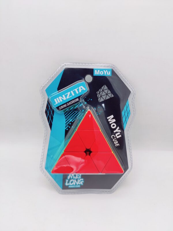 MoYu Pyramid Speed Cube Puzzle - Compact Brain Teaser Gift