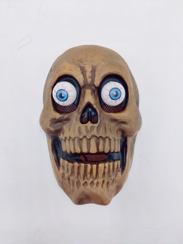 Terrifying  Skull Mask with Popping Eyes